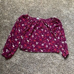 Hollister off the shoulder blouse